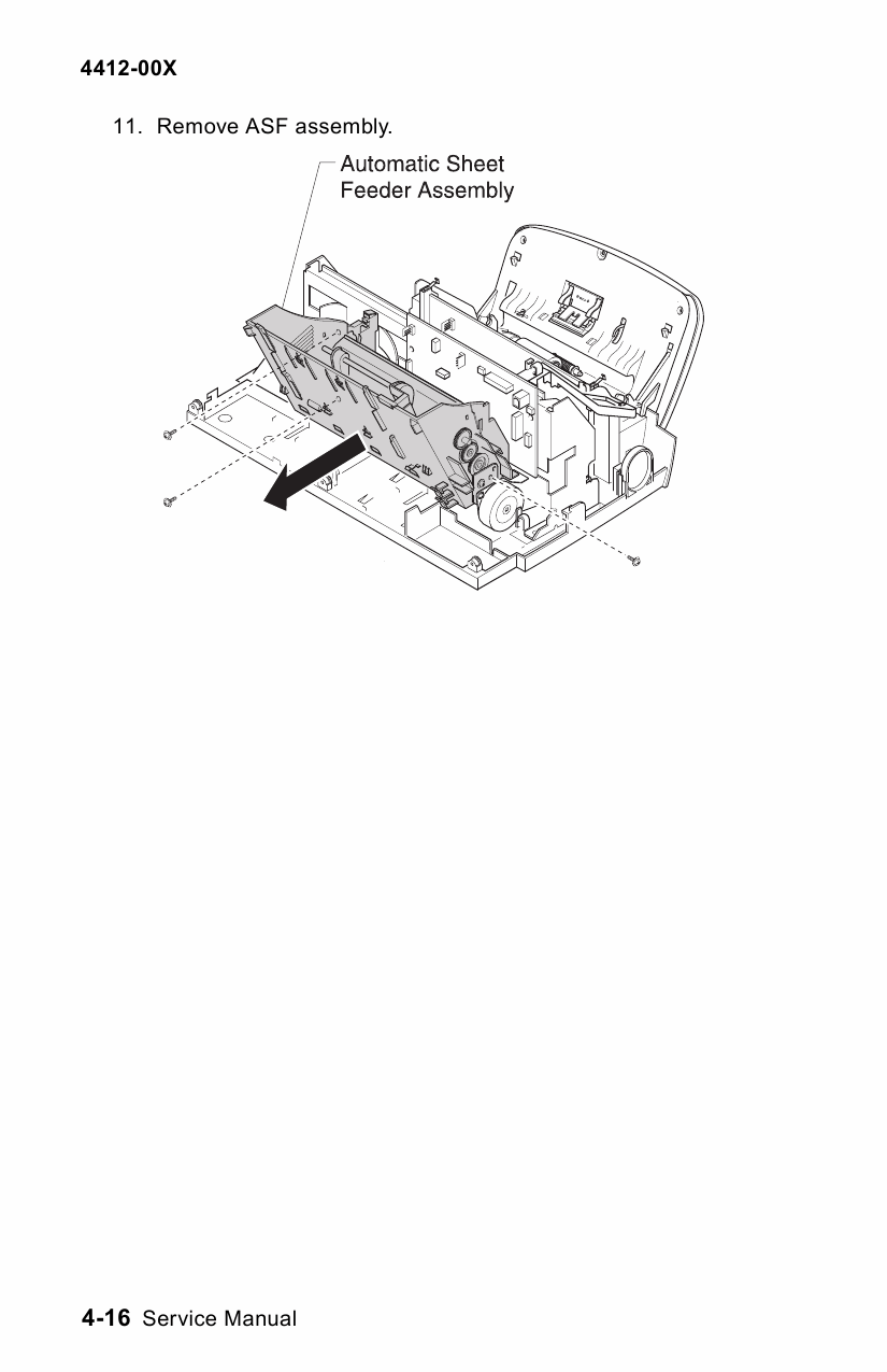 Lexmark X X125 4412 Service Manual-4